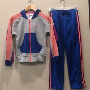 SOLD NWT Adidas Tracksuit Hoodie and Pant Set